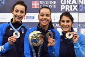 Alice volpi (born 15 april 1992) is an italian foil fencer, 2018 individual world champion and team world champion in 2017. Coppa Del Mondo Alice Volpi Centra L Oro Di Francisca Battuta Gazzetta Regionale