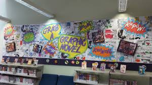 Graphic Novel Manga Graphic Novel Display Library Displays Book Display
