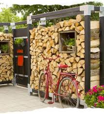 Ordnungssystem Fur Die Holzlagerung Im Garten Brennholz Lagerung Holz Im Garten Holzlager