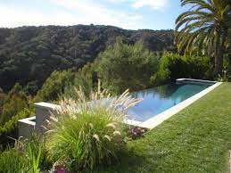 Infinity Over Mandeville Canyon Hillside Pool Diy Swimming Pool Swimming Pools Backyard