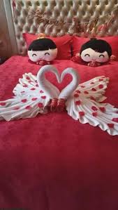 Towel Art Video Romantic Room Decoration Romantic Room Craft Room
