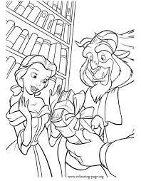 The enchanted christmas, prepare the tree for the holiday with their castle friends. Coloring Pages Of Beauty And The Beast Coloring Home