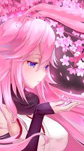The best quality and size only with us! Pink Anime Girl Wallpapers Wallpaper Cave