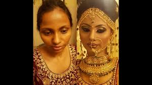Real Bridal Makeup Magic North Indian Style For North Indian Wedding Real Bridal Makeup Bridal Makeup Makeup Artist Course