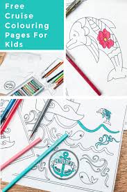 Plan to join us for supper—the menu. Printable Colouring Pages For Kids Who Cruise Cruising With Kids