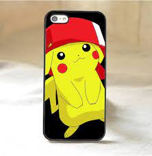 Pikachu With Ash Hat Case Pokemon Phone Case Case Pikachu