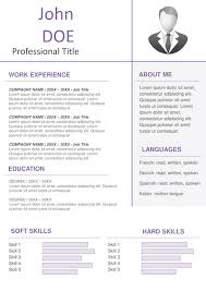 We provide you with traditional and modern forms of documents to apply. 100 Resume Templates Samples Free Doc Word Ppt Instant Download