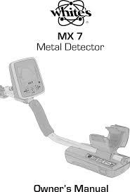 Buy t2 metal detector and get the best deals at the lowest prices on ebay! 800 0347 Mx Series Metal Detector User Manual White S Electronics