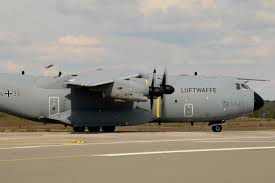 High payload combined with a large, outsized cargo hold. German A400m Atlas Flies With U S Air Force C 130js Ramstein Air Base Article Display