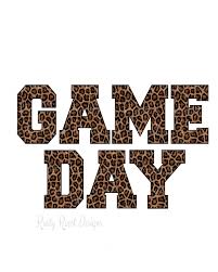 Personal & commercial use font type: Game Day Png Football Sublimation Designs Downloads Digital Download Leopard Football Football Love Football Shir Design Football Shirt Designs Game Day Shirts