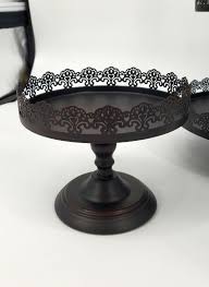 Buy cake stands stands and get the best deals at the lowest prices on ebay! Small Black Cake Stand Spoil Me Rotten Party Event Rentals