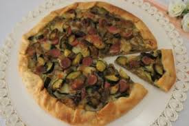 Affettate le zucchine e la cipolla, tagliate a bastoncino i peperoni. Torta Salata Con Peperoni Zucchine E Mozzarella Fidelity Cucina