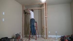 With smart and stylish solutions that are just as beautiful as they are functional, your dream. How To Build A Closet Frame Bedroom Closet Part 1 Stroim Kladovku Youtube