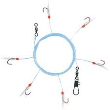 How To Use A Sabiki Rig Surf Fishing For Bait Surf Fishing Surfing Fish