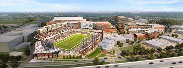 With plans to rebuild fawcett stadium it is likely this will be the last year to sit in the. Tom Benson Hall Of Fame Stadium Pro Football Hall Of Fame Official Site