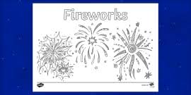 These will even make great souvenirs that parents will love to take home with them. Bonfire Night Colouring Sheets Fireworks Primary Art