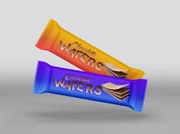 5 psd files adobe photoshop cs4 or higher realistic 3d render chocolate bar models changeable colors smart object. Free Wafers Chocolate Bar Packaging Mockup Free Package Mockups