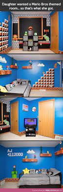 Mario Bros Themed Room Mario Bros Room Video Game Rooms Mario Room
