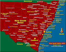 From simple outline maps to detailed map of new south wales. Nsw Map Australia Tourist Guide