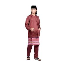 باجو ملايو) is a traditional malay costume, originated from the court of malacca, and is traditionally worn by men in brunei, malaysia, singapore, parts of indonesia. Baju Melayu Tradisional Teluk Belanga Jahitan Tangan Tulang Belut Mycraftshoppe Global Reach Local Identity