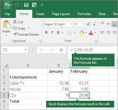 Calculate formulas and present financial data with easy when you use this great program. Use Excel As Your Calculator Excel