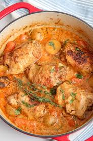 Easy Chicken Stew Recipe Video Cooked By Julie Recipe In 2020 Stew Chicken Recipe Easy Chicken Stew Creamy Chicken Stew