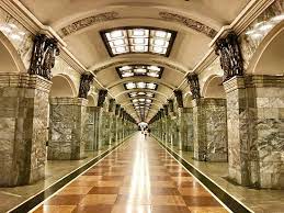 The metro stations and cars that you ride are incredibly clean. Admiralteiskaja Tiefste Metro Station St Petersburg Metro St Petersburg Reisebewertungen Tripadvisor