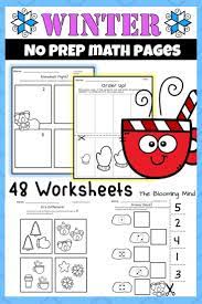 Winter Math Worksheets Math Worksheets Winter Math Worksheets Math Pages