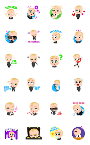 Boss Baby Animated Stickers Sticker For Line Whatsapp Android Iphone Ios Boss Baby Baby Stickers Animation