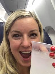 After many, many flight delays I am in my seat with a Fresca and a smile  heading to Cedar Point for Brew and BBQ. I'll be there tomorrow, Saturday  May 20 doing