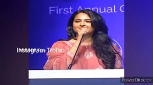 Catch me here for all my. Anushka Shetty At Pahi First Annual Conference Youtube