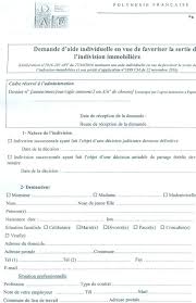 Individuelle, collective, amiable ou judiciaire ? Formulaire Du Dispositif D Aide Individuelle A La Sortie De L Indivision Immobiliere Genealogie De Huriaau A Huriaau Association Vaitoare Huriaau Virau