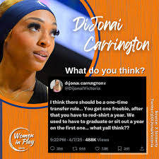 Dijonai Carrington is my official WNBA Bae