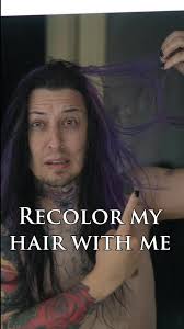 Guytang Purple Raven Hair