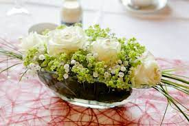 Mit einer cremefarbenen tischdeko zur hochzeit könnt ihr eigentlich nie etwas falsch machen. Hochzeitsdekoration Blumengestecke Selber Machen