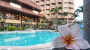 The picturesque and scenic view of the azure blue sea and gorgeous sandy beach with the cool breeze rustling through the swinging coconut tree is the 'backdrop' of primula beach hotel. Primula Beach Hotel Kuala Terengganu Live Life Lah