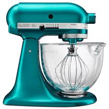Check spelling or type a new query. Kitchenaid Artisan Designer 5 Qt 10 Speed Sea Glass Stand Mixer With Glass Bowl Ksm155gbsa The Home Depot