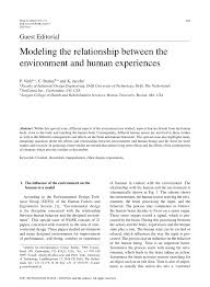Sports kathleen noble becomes the first ugandan to ever qualify for rowing at olympics in single scull. Pdf Modeling The Relationship Between The Environment And Human Experiences