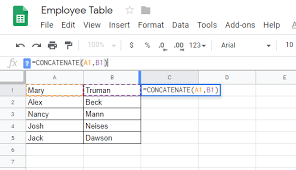 You can immediately notice the first advantage of google sheets concatenate: How To Use The Concatenate Function In Google Sheets