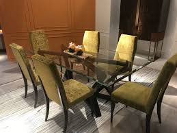 When you have dining table designs in teak wood with glass tops. Glass Dining Tables Looking Light And Stylish No Matter What