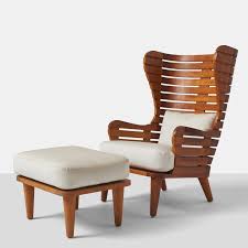 A Linear Wing Chair Exclusively For Almond Co Image 6 Of 11 Chair Wing Chair Wooden Sofa Set