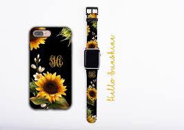 Having a wristwatch band is a necessity if you plan to own an apple watch series 3. Sunflowers Iphone Case Apple Watch Band Bundle Personalized Etsy