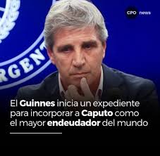 Toto Caputo took 72% of all Argentine debt with the IMF throughout history.  Be aware please 🙏 ! This is serious for our country! Don't be ignorant  that's how the Argentinian state