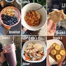 Full Day Of Eating Healthy Daily Meals Healty Food Workout Food