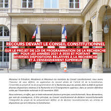 29, déc 2020 | actualités. Lppr Recours Au Conseil Constitutionnel La France Insoumise
