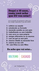 Template Como Vou Estar Daqui A 10 Anos Opiniao Dos Seus Amigos E Seguidores Instagram Perguntas Para Brincadeiras Frases De Perguntas