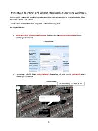 Pada bagian ini, anda harus mengetahui tentang perusahaan pada panduan membuat laporan prakerin sekolah saya, bagian ini hanya berisi 3 poin. Penentuan Koordinat Gps Sekolah Berdasarkan Sesawang Wikimapia