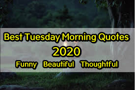 Whether you need to update your status this monsoon, or share a post on facebook, these funny rainy day quotes are perfect to compliment a cool rainy day picture. Tuesday Morning Quotes 2021 Funny Beautiful And Thoughtful Quotes