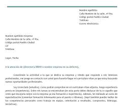 Por más que te equivoques, es mejor. Modelo De Carta De Autocandidatura