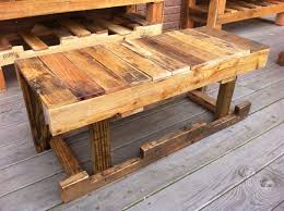 Pallet Furniture Refurbished With Linseed Oil At Bhk Kafe In Fayetteville Ar Pallet Furniture Diy Furniture Refurbished Furniture